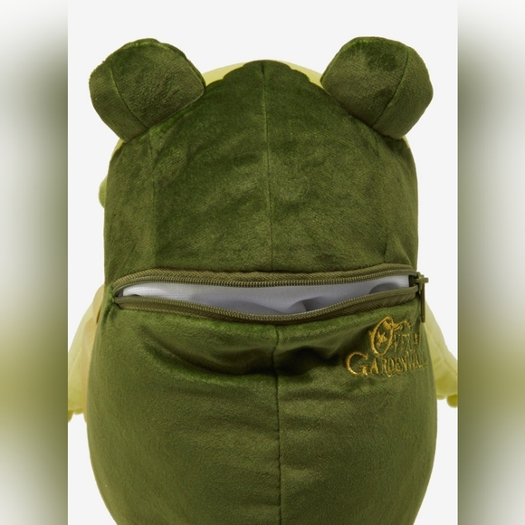 Over The Garden Wall Frog Plush Crossbody Bag Purse Tote Greg Jason FUNDERBERKER - Picture 3 of 4